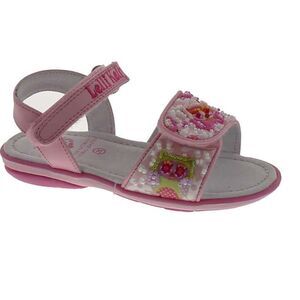 Lelli Kelly Kids LK1409 Pink Fantasy ToddlerG sandals 27 NEW